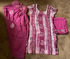 Punjabi suit maroon for sale  Shipping to Ireland