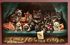 Louis wain postcard for sale  HOVE