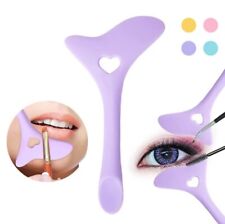 Delineador estêncil silicone reutilizável ferramenta auxiliar de maquiagem para os olhos aplicador de creme (roxo) comprar usado  Enviando para Brazil