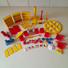Piezas y accesorios vintage Lego Fabuland, parque de atracciones, salón, dormitorio, etc. segunda mano  Embacar hacia Mexico