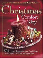 Christmas Comfort & Joy: 501 artesanías, decoración, tapa dura, 069621539X, libros segunda mano  Embacar hacia Argentina