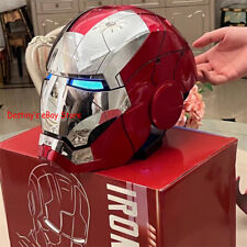 Usado, 1:1 Casco Iron Man MK5 portátil controlado por voz oído de actualización con luz regalo segunda mano  Embacar hacia Argentina