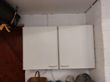 White kitchen cupboards for sale  OAKHAM