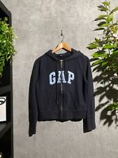 GAP USA VINTAGE GRANATOWA BLUZA Z KAPTUREM ZAPINANA NA ZAMEK MĘSKA CASUAL SMALL ODZIEŻ SPORTOWA na sprzedaż  PL