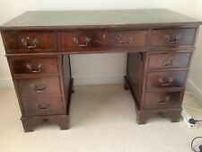 Antique leather topped for sale  WORCESTER