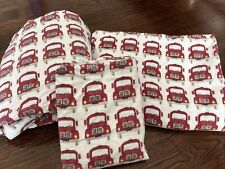 Firetrucks flannel flat for sale  Olathe