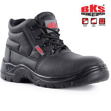 Mens Steel Toe Cap Safety Work Boots by BKS Size 3 to 14 UK & STEEL MIDSOLES for sale  Shipping to South Africa