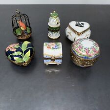Limoge trinket boxes for sale  Ecorse