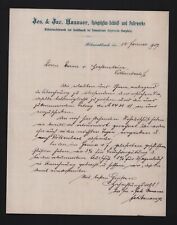 Böhmischbruck brief 1907 gebraucht kaufen  Leipzig