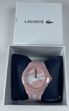 Usado, Relógio Lacoste Feminino NeoCroc Rosa Pulseira de Silicone 38mm Novo comprar usado  Enviando para Brazil