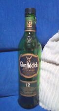 Botella de whisky Glenfiddich vacía 12 años madurada artículos de colección, usado segunda mano  Embacar hacia Argentina