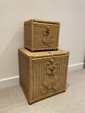 rattan storage chest for sale  HUNGERFORD