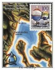 Używany, Yugoslavia 1986 Mi BL 28 ** Żaglówki Sailing Segeln Ship Schiff Cartography na sprzedaż  PL