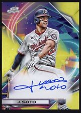 Used, 2022 Topps Cosmic Chrome Yellow Autograph-JUAN SOTO (Topps MLB Bunt Digital card for sale  Shipping to South Africa