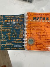 Teaching textbooks math for sale  Simpsonville
