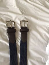 Mens belts canvas for sale  CHELMSFORD