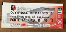 Ticket football olympique d'occasion  Rennes-