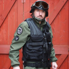 Disfraz Stargate SG-1 - overoles verdes con parches bordados y táctica negra segunda mano  Embacar hacia Argentina