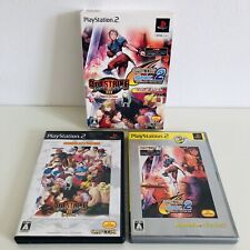 PS2 CAPCOM VS SNK 2 Street Fighter 3rd Strike pacote econômico luta Japão Sony comprar usado  Enviando para Brazil