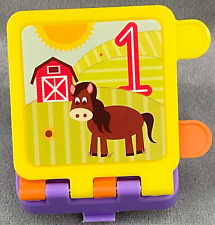 Used, Evenflo ExerSaucer Moovin Groovin Replacement Part Only Toy Flip Book Numbers for sale  Shipping to South Africa