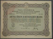Paul steinbock papier gebraucht kaufen  München