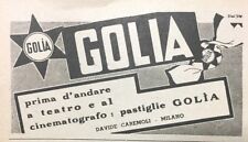 Pubblicita 1941 golia usato  Biella