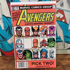 Avengers 221 newsstand for sale  Long Beach