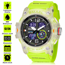Relógio de pulso masculino esportivo militar digital LED alarme eletrônico impermeável comprar usado  Enviando para Brazil