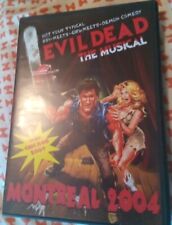 Conjunto de DVD Evil Dead the musical road stage show 2 - Montreal 2004 e Chicago 2007 comprar usado  Enviando para Brazil