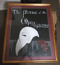 Phantom opera framed for sale  Baton Rouge