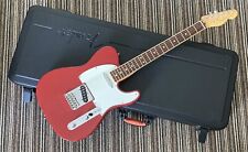Used, Rare 2014 Fender USA American Standard ‘Channel Bound’ Telecaster Red +Hard Case for sale  Shipping to South Africa