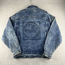 Used, Vintage Tyco Glasurit Parrot Trucker Denim Jacket Acid Wash Made In USA Men’s XL for sale  Shipping to South Africa