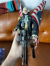 USED NECA Bioshock Infinite Motorized Patriot George Washington Action Figure 9" for sale  Vienna