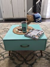 modern coffee table teal for sale  Mount Sterling
