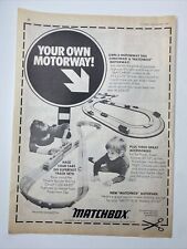 Matchbox motorway 1970 for sale  BRENTWOOD