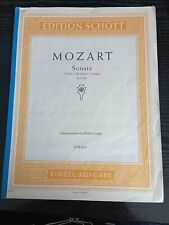 Mozart sonate dur gebraucht kaufen  Freiburg