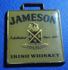Llavero colgante de latón de metal whisky irlandés vintage Jameson cervecera ¡raro!¡!¡! segunda mano  Embacar hacia Argentina