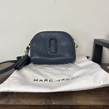 Usado, Bolsa tiracolo usada azul marinho THE MARC JACOBS obturador couro preta originalmente $335 comprar usado  Enviando para Brazil