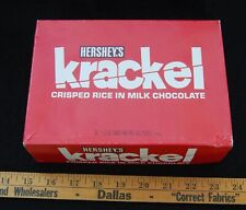 [Caixa de barra de doces Hershey's KRACKEL dos anos 1970 - Embalagem de alimentos vintage] comprar usado  Enviando para Brazil