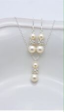 Bridal pearl rhinestone for sale  ENFIELD