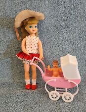 Boneca Barbie Tutti Vintage 1966, Loira, RARA Walkin' My Dolly #3552, Baby Buggy comprar usado  Enviando para Brazil