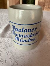 Bierkrug steinkrug paulaner gebraucht kaufen  Hassee, Molfsee