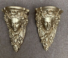 Pair vintage plaster for sale  Shipping to Ireland