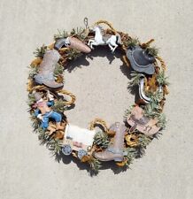 Rustic vintage wreath for sale  Santaquin