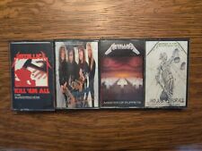 Metallica cassette tapes for sale  Schnecksville