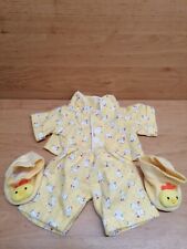 Yellow chicken pyjamas for sale  WREXHAM