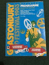 Glastonbury festival 1983 for sale  COCKERMOUTH