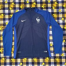 Camisa de entrenamiento France Nike Quarter con cremallera para hombre equipo nacional medio 2017 segunda mano  Embacar hacia Argentina