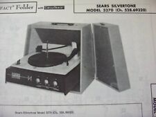 Silvertone 5270 phonograph for sale  Vermont