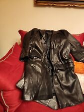 Jaqueta/casaco esportivo/blazer masculino Wilson’s de couro preto tamanho XXL comprar usado  Enviando para Brazil